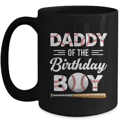 Daddy Of The Birthday Boy Baseball Matching Family Party Mug | teecentury