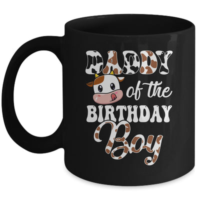 Daddy Of The Birthday Boy Cow Farm 1st Birthday Boy Mug | teecentury