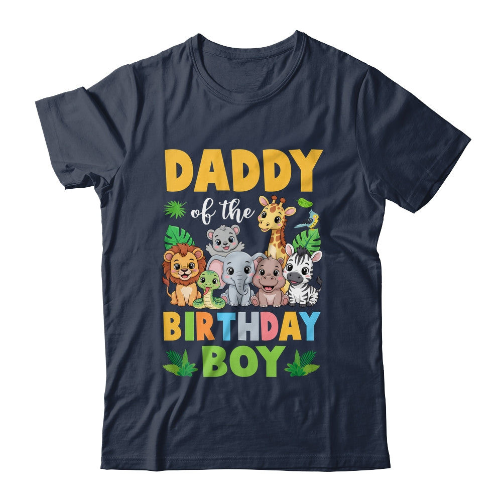Daddy Of The Birthday Boy Kids Safari Jungle Animal Shirt & Hoodie | teecentury