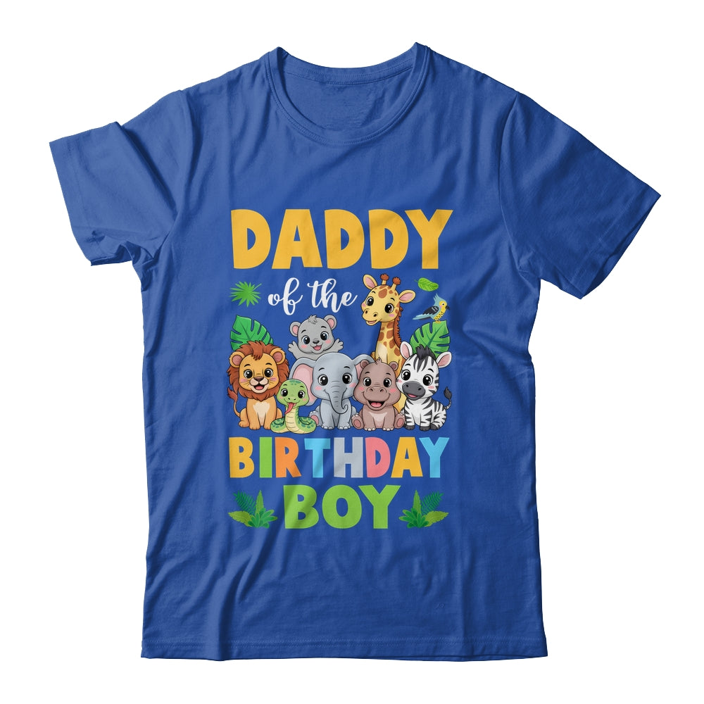 Daddy Of The Birthday Boy Kids Safari Jungle Animal Shirt & Hoodie | teecentury