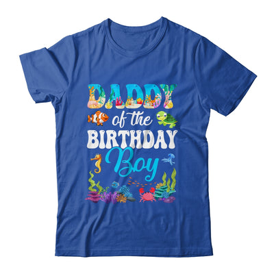 Daddy Of The Birthday Boy Sea Fish Ocean Aquarium Party Shirt & Hoodie | teecentury