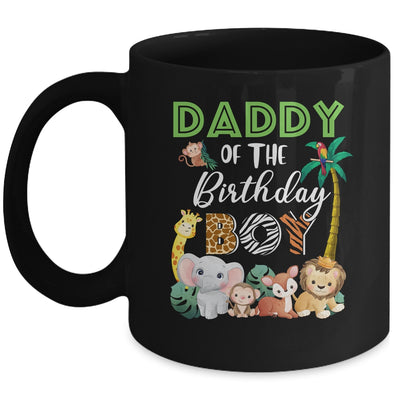 Daddy Of The Birthday Boy Wild Zoo Theme Safari Party Mug | teecentury