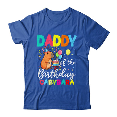 Daddy Of The Birthday Capybara Girl Bday Party Family Shirt & Hoodie | teecentury