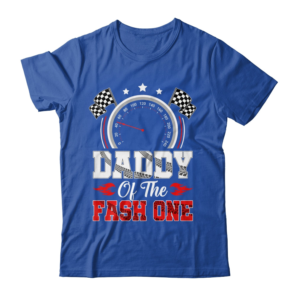 Daddy Of The Fast One 1st Birthday Racing Car Family Shirt & Hoodie | teecentury