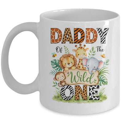 Daddy Of The Wild One First Birthday Boy Jungle Safari Mug | teecentury