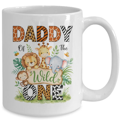 Daddy Of The Wild One First Birthday Boy Jungle Safari Mug | teecentury