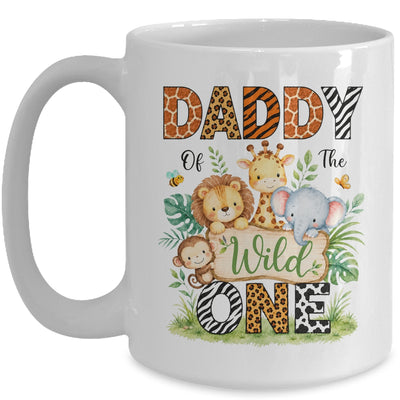 Daddy Of The Wild One First Birthday Boy Jungle Safari Mug | teecentury
