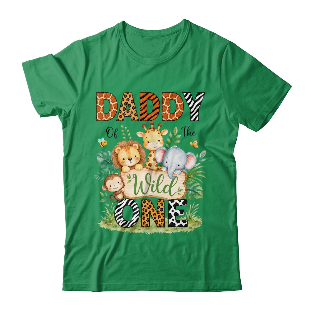 Daddy Of The Wild One First Birthday Boy Jungle Safari Shirt & Hoodie | teecentury
