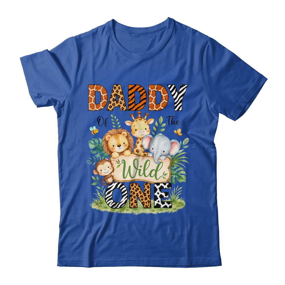 Daddy Of The Wild One First Birthday Boy Jungle Safari Shirt & Hoodie | teecentury