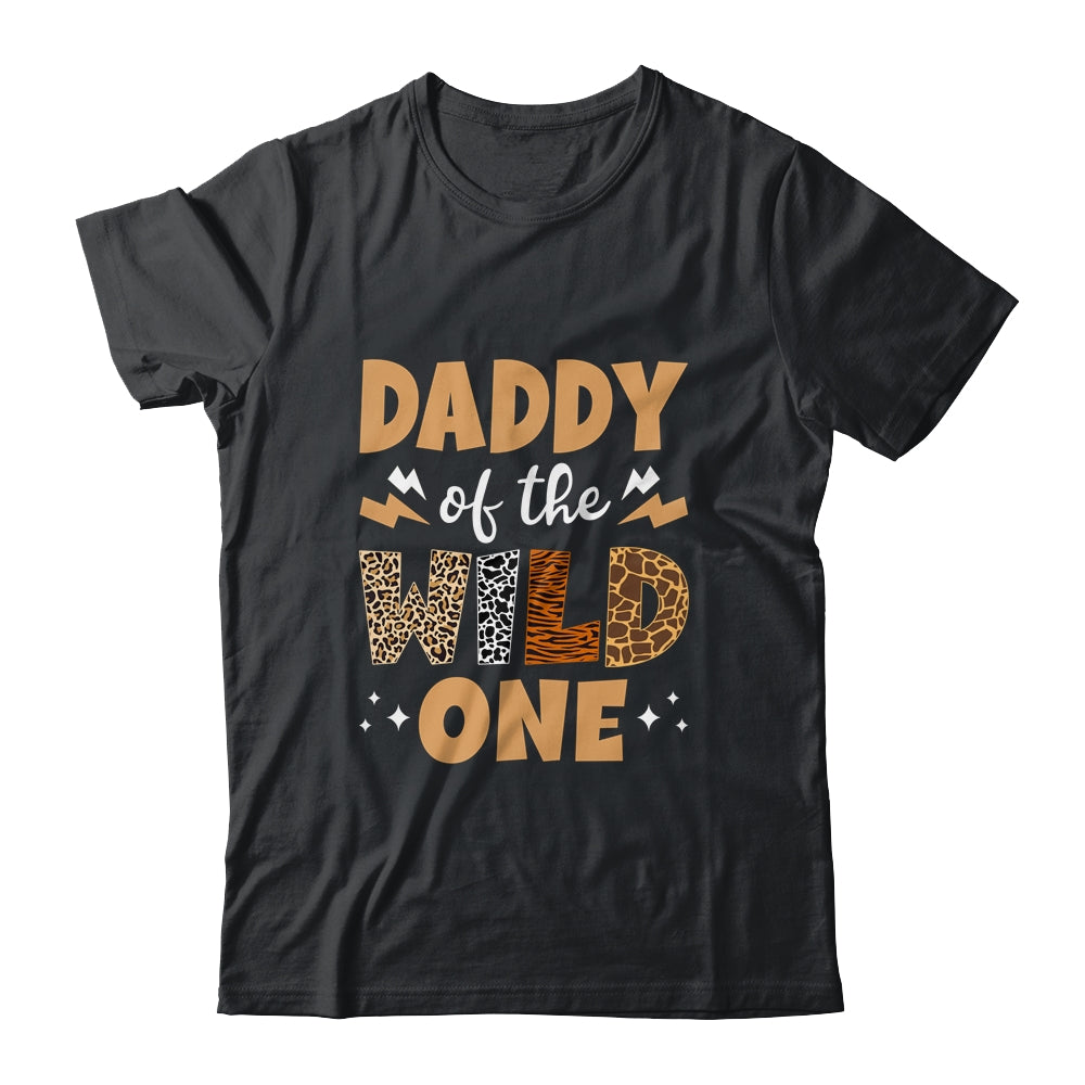 Daddy Of Wild One Jungle 1st Birthday Party Leopard Shirt & Hoodie | teecentury