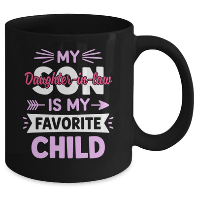 Daughter-in-Law Favorite Child For Mother-in-Law Mothers Day Mug | teecentury