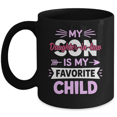 Daughter-in-Law Favorite Child For Mother-in-Law Mothers Day Mug | teecentury