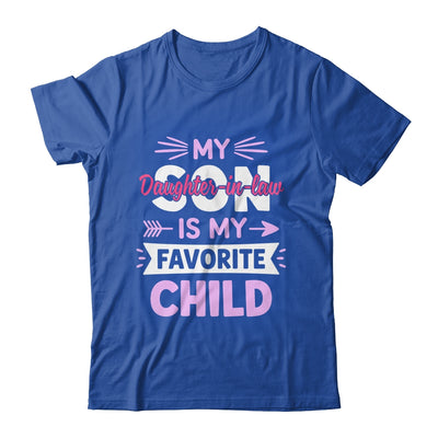 Daughter-in-Law Favorite Child For Mother-in-Law Mothers Day Shirt & Tank Top | teecentury