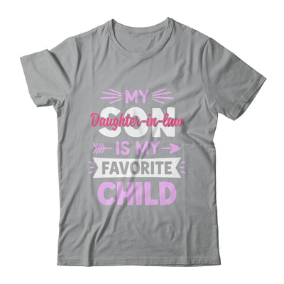 Daughter-in-Law Favorite Child For Mother-in-Law Mothers Day Shirt & Tank Top | teecentury