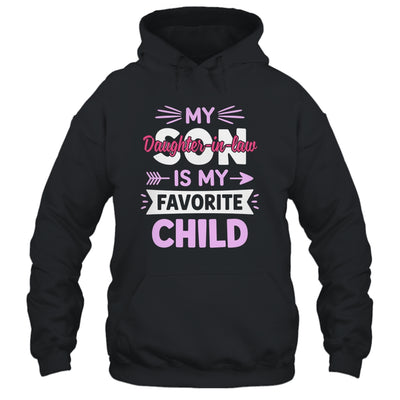 Daughter-in-Law Favorite Child For Mother-in-Law Mothers Day Shirt & Tank Top | teecentury