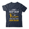 Daughter Drum Major Mom Dad Funny Keep Calm Marching Band Shirt & Hoodie | teecentury