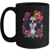 De Los Muertos 2024 La Catrina Day Of Dead Sugar Skull Mug | teecentury