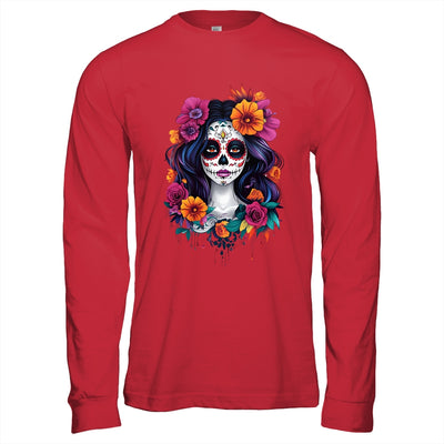 De Los Muertos 2024 La Catrina Day Of Dead Sugar Skull Shirt & Hoodie | teecentury