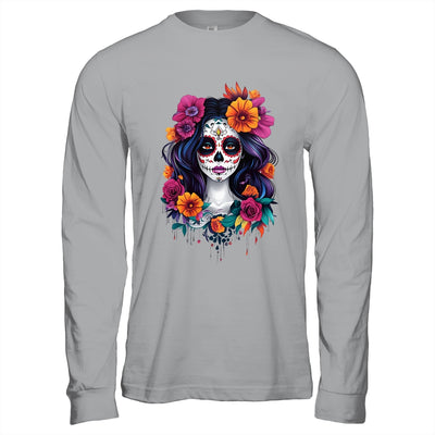 De Los Muertos 2024 La Catrina Day Of Dead Sugar Skull Shirt & Hoodie | teecentury