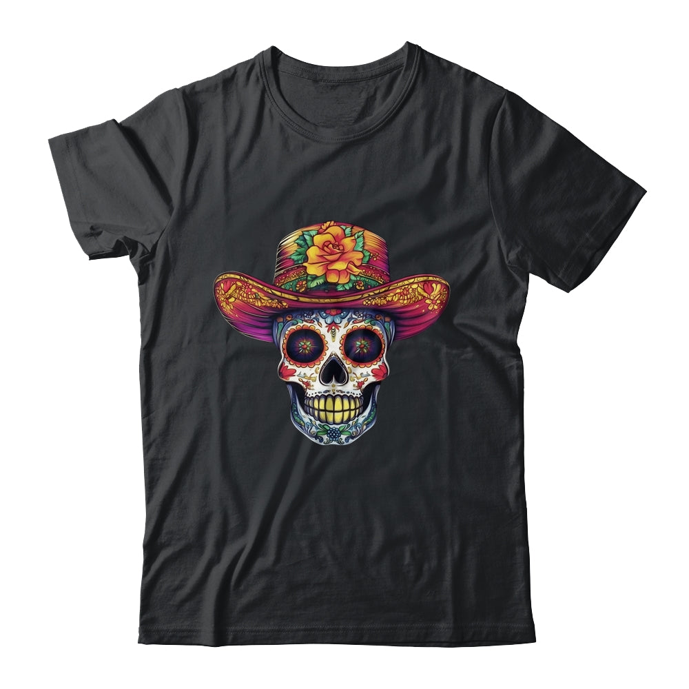 De Los Muertos Day Dead Sugar Skull Halloween Women Men Shirt & Tank Top | teecentury
