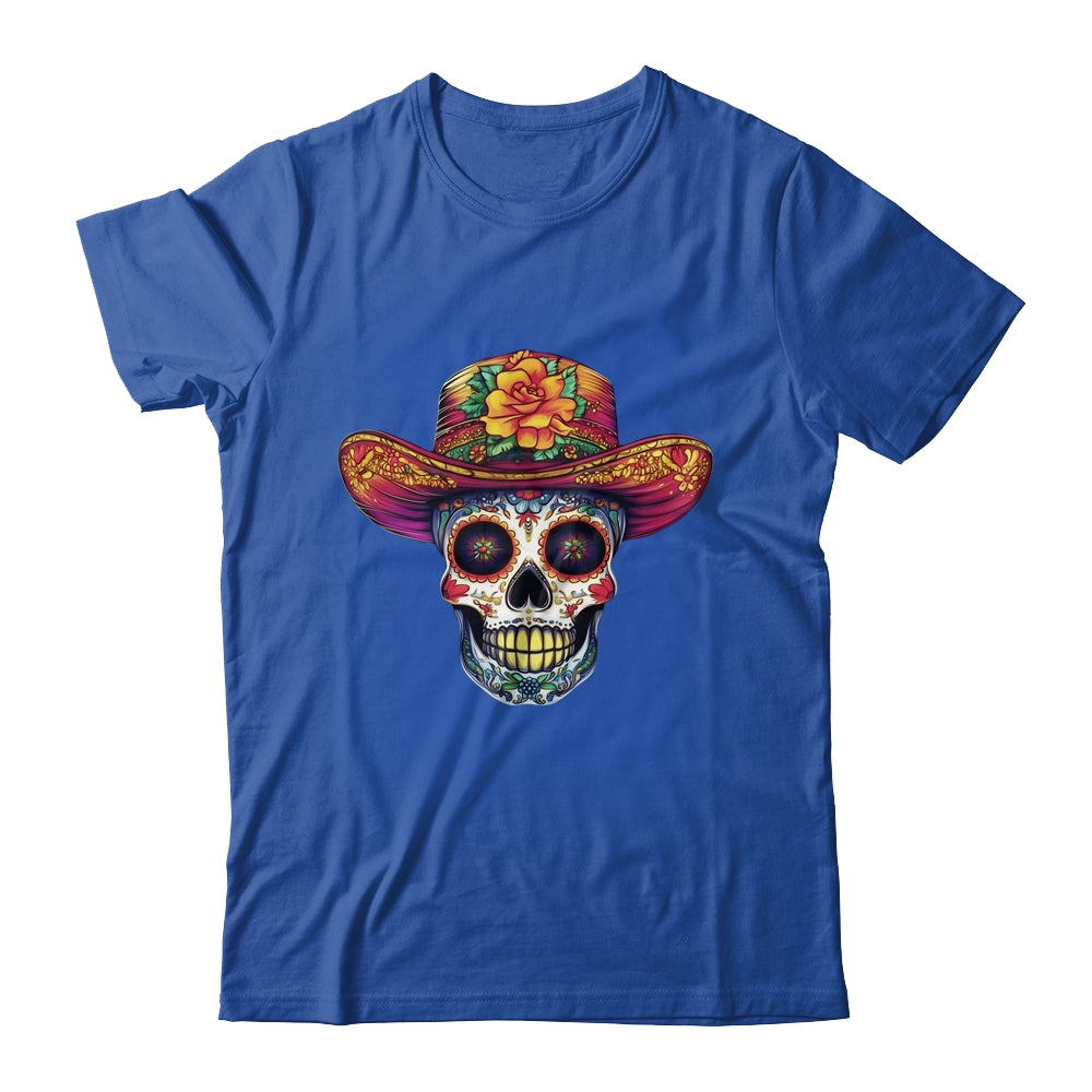 De Los Muertos Day Dead Sugar Skull Halloween Women Men Shirt & Tank Top | teecentury