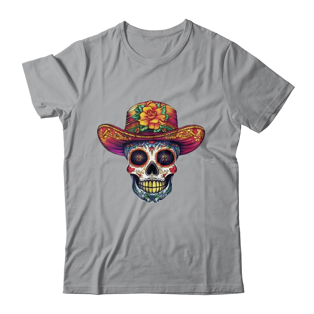 De Los Muertos Day Dead Sugar Skull Halloween Women Men Shirt & Tank Top | teecentury