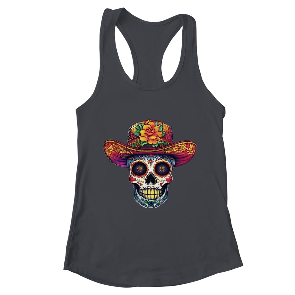 De Los Muertos Day Dead Sugar Skull Halloween Women Men Shirt & Tank Top | teecentury