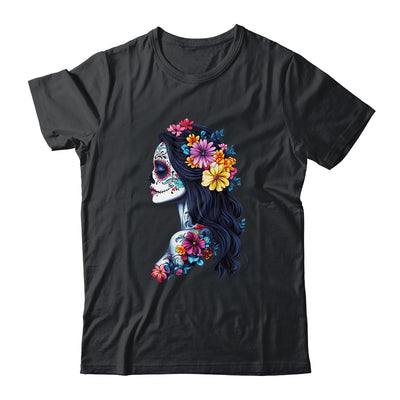 De Los Muertos La Catrina Day Of Dead Mexican Sugar Skull Shirt & Hoodie | teecentury