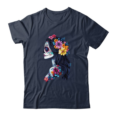 De Los Muertos La Catrina Day Of Dead Mexican Sugar Skull Shirt & Hoodie | teecentury
