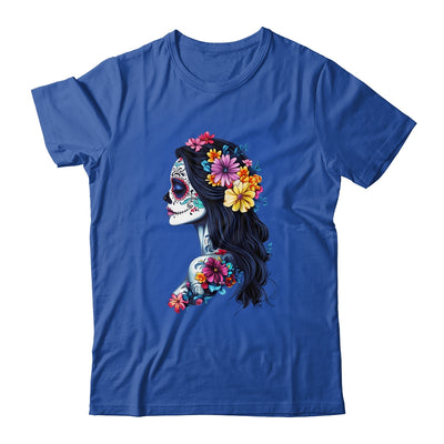 De Los Muertos La Catrina Day Of Dead Mexican Sugar Skull Shirt & Hoodie | teecentury