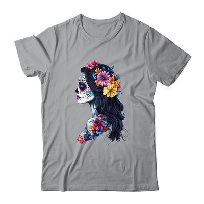 De Los Muertos La Catrina Day Of Dead Mexican Sugar Skull Shirt & Hoodie | teecentury