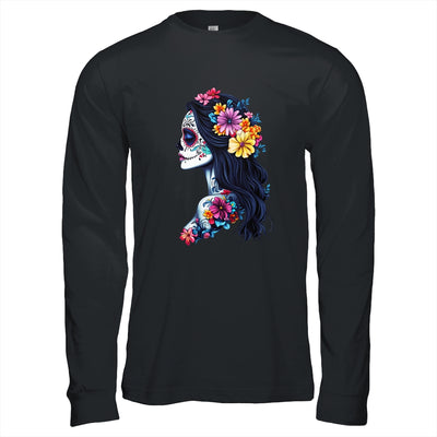 De Los Muertos La Catrina Day Of Dead Mexican Sugar Skull Shirt & Hoodie | teecentury