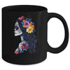 De Los Muertos La Catrina Day Of Dead Mexican Sugar Skull Mug | teecentury