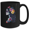 De Los Muertos La Catrina Day Of Dead Mexican Sugar Skull Mug | teecentury