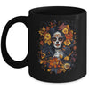 De Los Muertos La Catrina Day Of Dead Sugar Skull Halloween Mug | teecentury