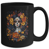 De Los Muertos La Catrina Day Of Dead Sugar Skull Halloween Mug | teecentury
