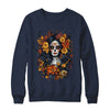 De Los Muertos La Catrina Day Of Dead Sugar Skull Halloween Shirt & Sweatshirt | teecentury