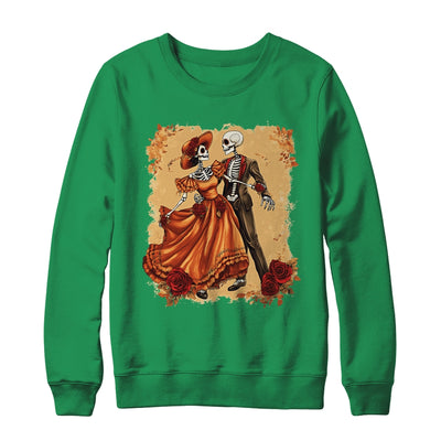 De Los Muertos La Catrina Day Of Dead Sugar Skull Mexican Shirt & Sweatshirt | teecentury