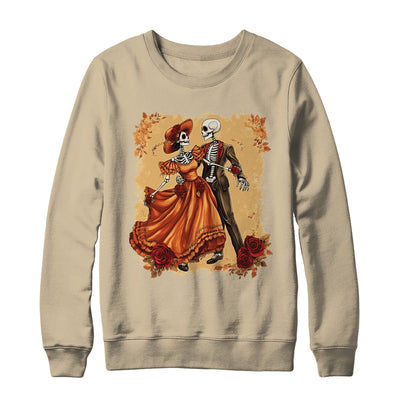 De Los Muertos La Catrina Day Of Dead Sugar Skull Mexican Shirt & Sweatshirt | teecentury
