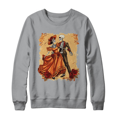 De Los Muertos La Catrina Day Of Dead Sugar Skull Mexican Shirt & Sweatshirt | teecentury