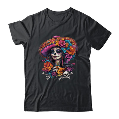 De Los Muertos La Catrina Day Of Dead Sugar Skull Women Shirt & Hoodie | teecentury