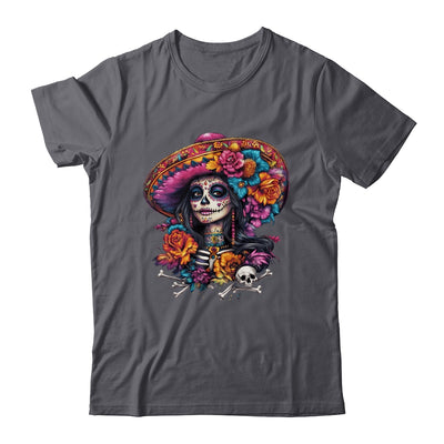 De Los Muertos La Catrina Day Of Dead Sugar Skull Women Shirt & Hoodie | teecentury