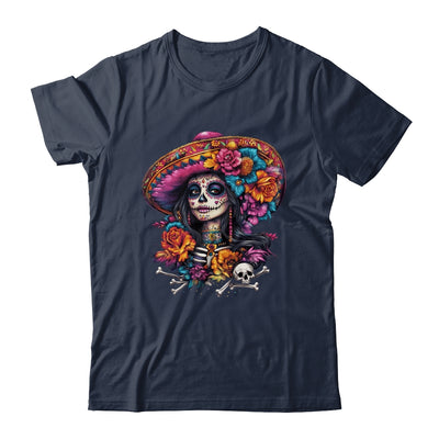 De Los Muertos La Catrina Day Of Dead Sugar Skull Women Shirt & Hoodie | teecentury