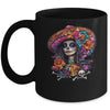 De Los Muertos La Catrina Day Of Dead Sugar Skull Women Mug | teecentury