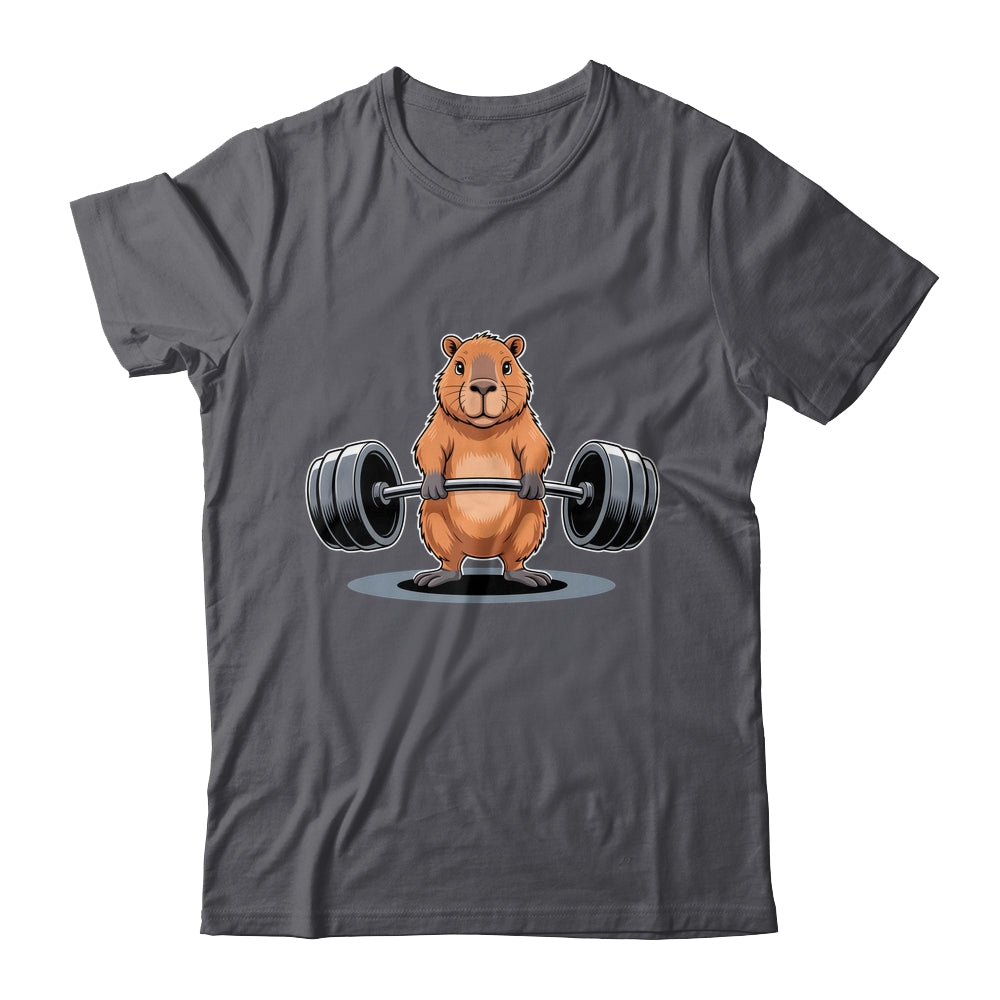 Deadlift Capybara Funny Fitness Capy Lover Men Women Kids Shirt & Tank Top | teecentury