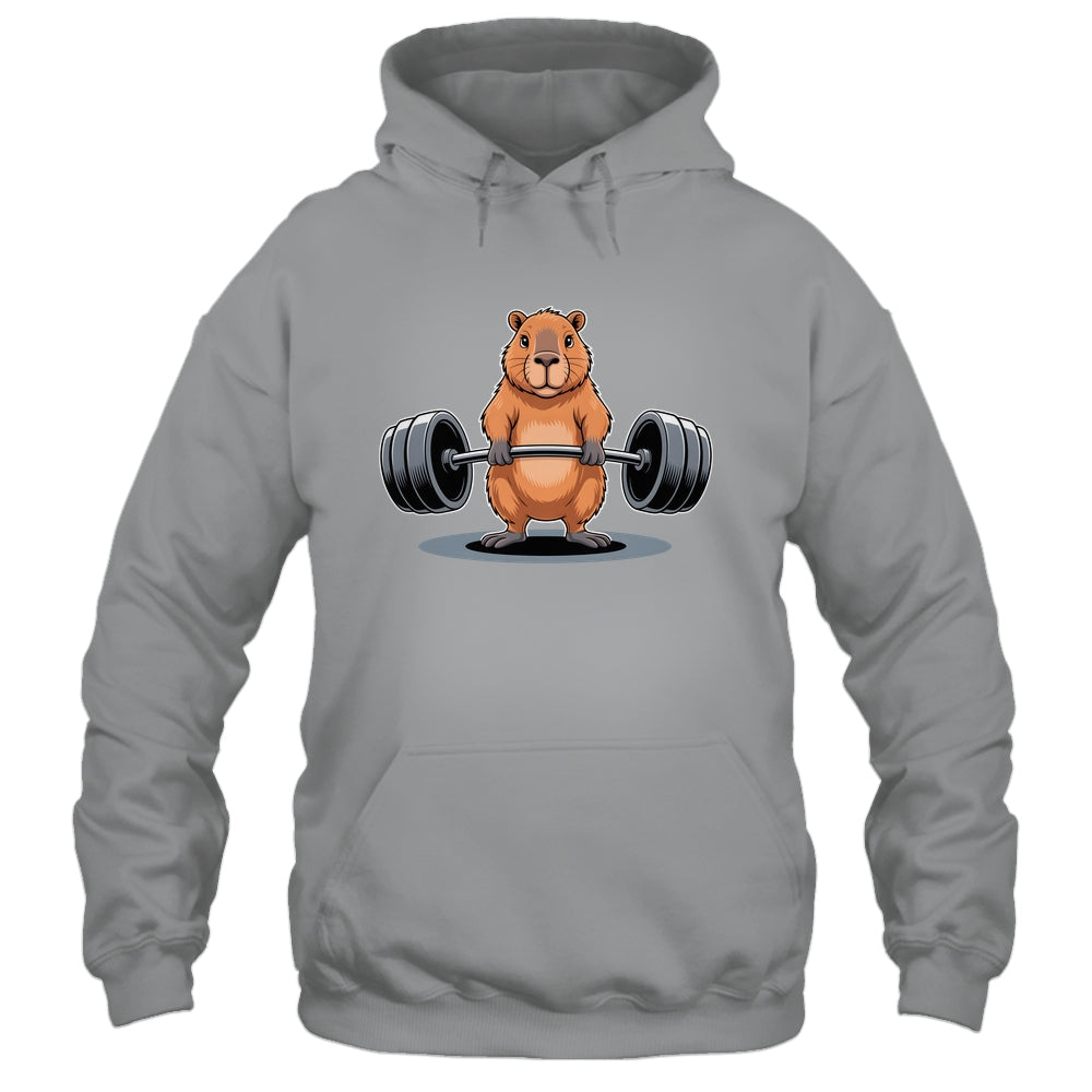 Deadlift Capybara Funny Fitness Capy Lover Men Women Kids Shirt & Tank Top | teecentury