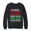 Dear Santa I Can Explain Funny Christmas Kids Adults Shirt & Sweatshirt | teecentury