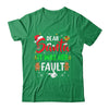 Dear Santa It Was Her Fault Funny Christmas Couples Shirt & Sweatshirt | teecentury