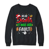 Dear Santa It Was Her Fault Funny Christmas Couples Shirt & Sweatshirt | teecentury