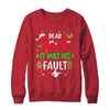 Dear Santa It Was His Fault Funny Christmas Couples Shirt & Sweatshirt | teecentury